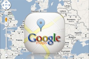 Google Maps: реклама на странице поиска
